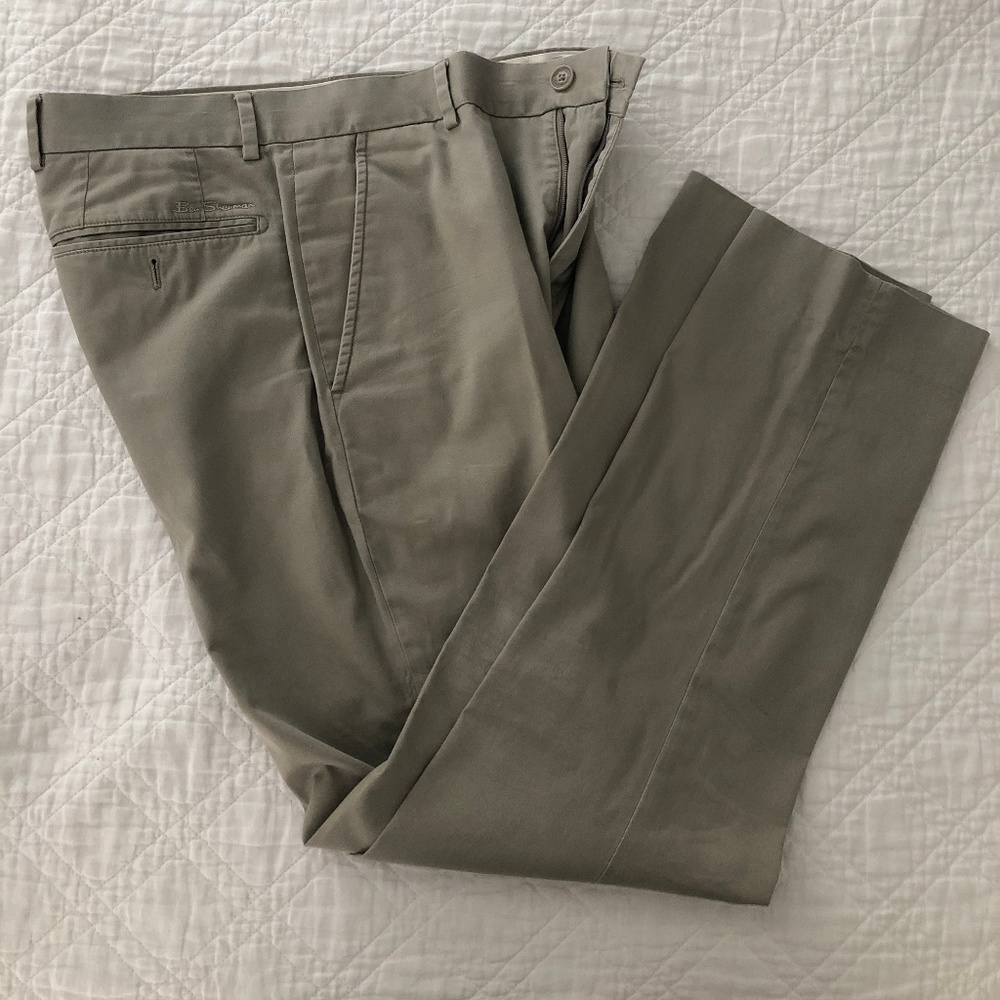 Mens Ben Sherman Khaki Pants